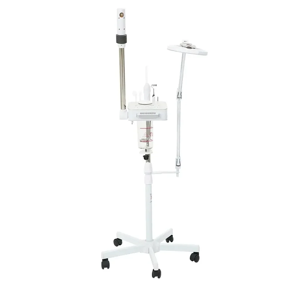 

Facial Ozone Steamer 4 in 1 with Magnifying LED Light, High Frequency and Galvanic Aroma Therapy by, Customized