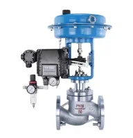 ZJHP Modulating Valve Pneumatic Diaphragm Control Valve with Positioner Pneumatic Actuated Water Steam Globe Valve