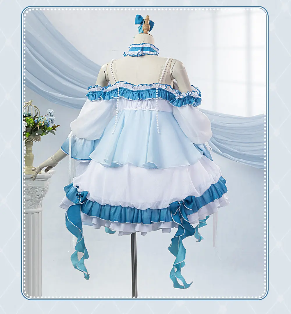

BanG Dream Tomori Takamatsu Cosplay Costume Birthday Memorial Sweet Daily Cute Dress Role Play Halloween Outfits for Woman