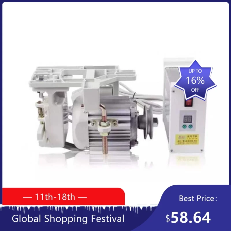 

1908 Useful 600W AC Motor for Industrial Sewing Machine Energy Saving Mute Brushless Servo Motors with English Do 922