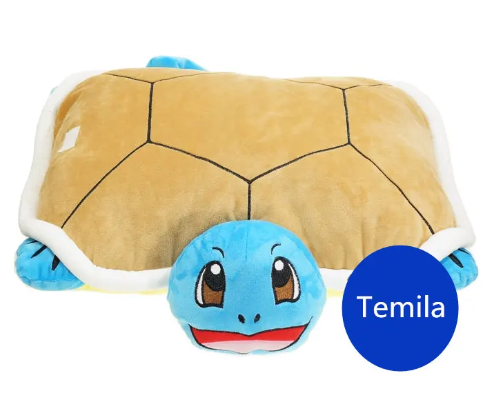 

Deformation doll Lying down pillow Charmander Squirtle tortoise Dragonite Plush Doll Toy sofa car Hold pillow kids baby Gift