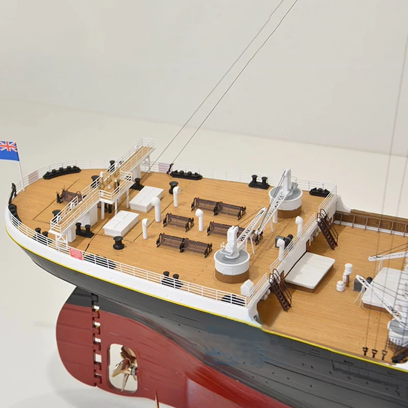 1/150 Titanic Gotowy model morskiego statku wycieczkowego Zdalnie sterowany model łodzi Zabawka Prezent RC Merchant Ship Gotowy statek symulacyjny