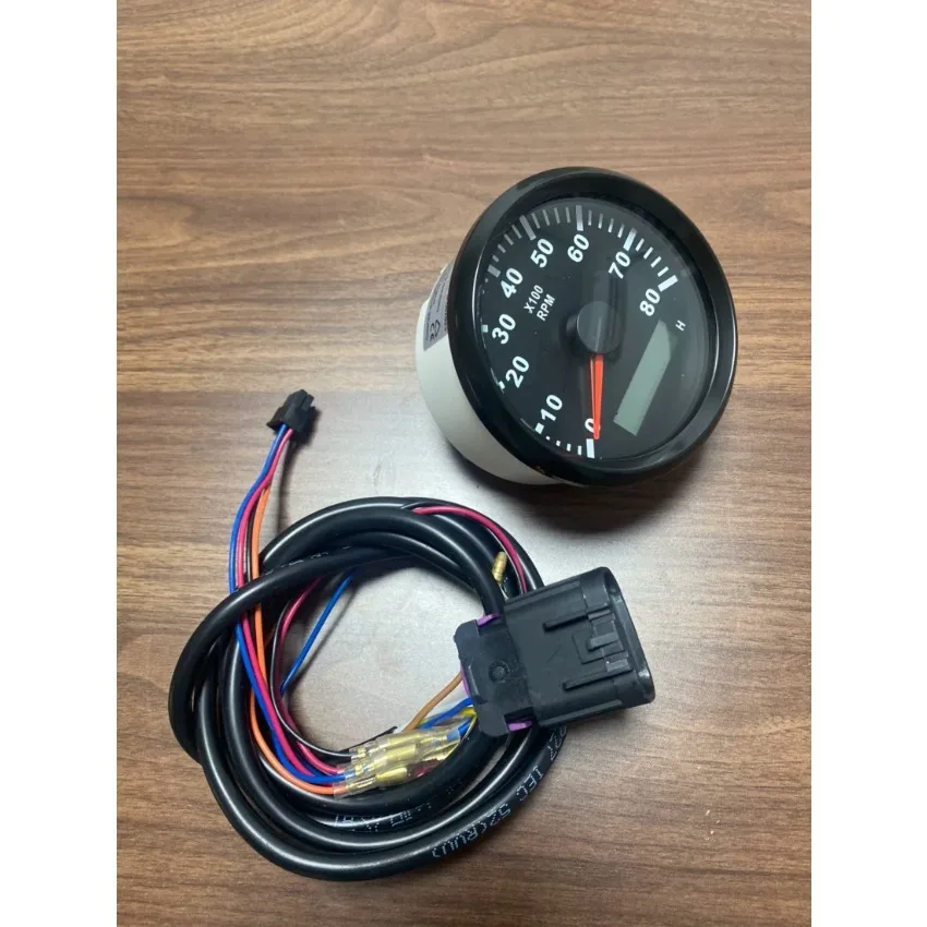 1PC Outboard RPM Meter Outboard Motor For Mercury 8000 RPM Tachometer Gauge