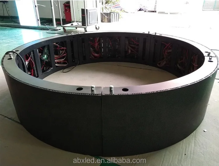 

Custom Wholesale Outdoor Indoor Curved Flexible Round Led Screen Display