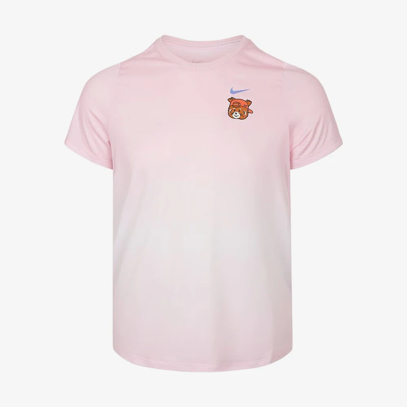 Camiseta deportiva genuina de Nike con capucha y manga corta, nueva camiseta de manga corta para niños IR7013-663