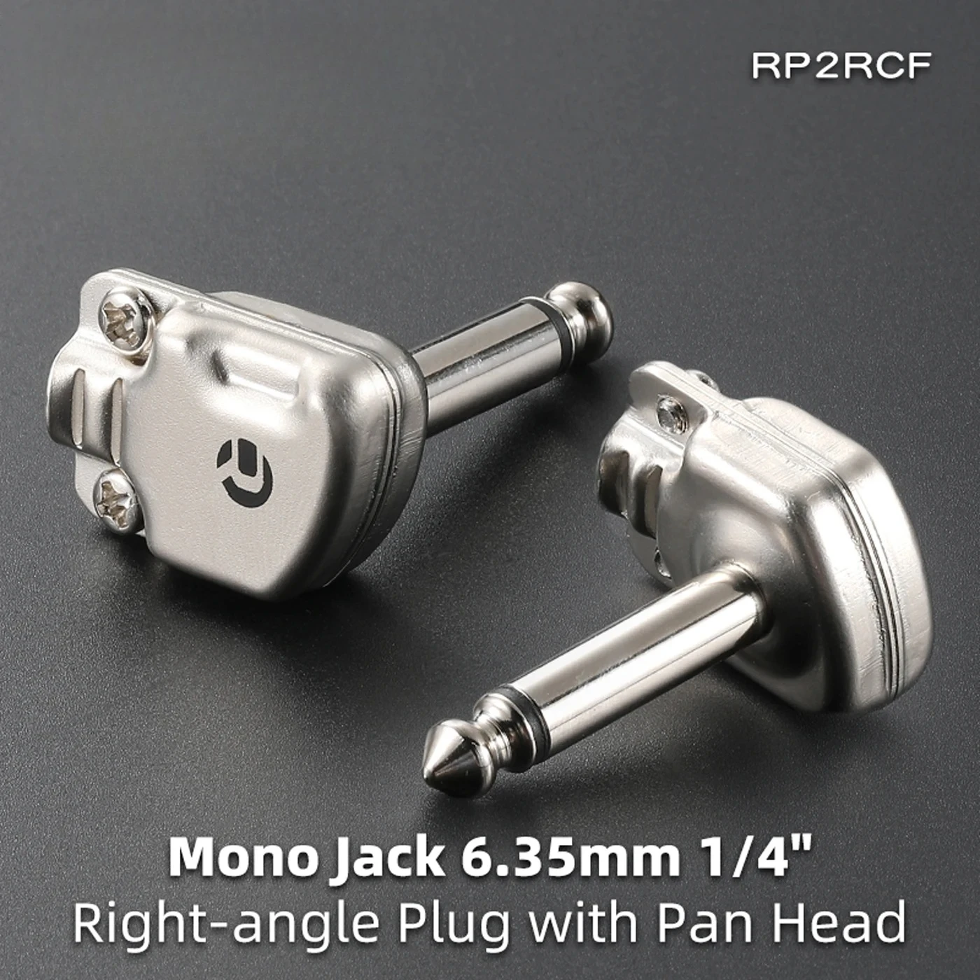 

Neutrik's REAN Jack 6.35 mm Flat Electrical Guitar Cable Connectors Right Angle 1/4" TS Mono Plug Snakes Pancake Jacks Convertor