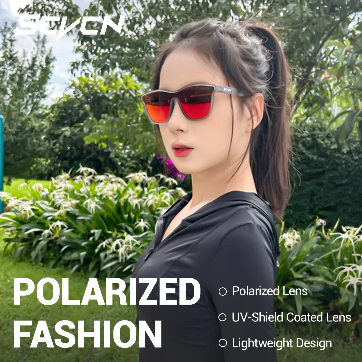 SSVCN Men\'s Fashion Sunglasses Luxury Polarized Glasses for Driving Fishing Cycling Glasses Golf Bike Goggles Luxury Shades