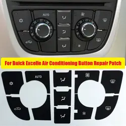 For Opel Astra J CD Radio Audio Button Repair Decals Stickers Black Car Button Repair Tool For Vauxhall Holden Astra P7E9