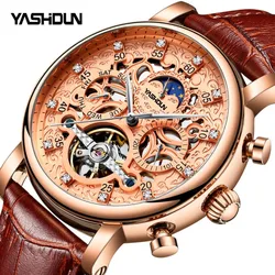 Genuine Hollow Automatic Waterproof Luminous Atmosphere Fashion Men's Mechanical Watch