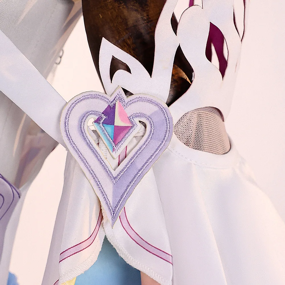 Spiel Honkai Star Rail Honkai Impact 3rd Cyrene Cosplay Kostüm Perücke Outfit NEUER Stil Cyrene Kleid Weihnachten Halloween Party Anzug