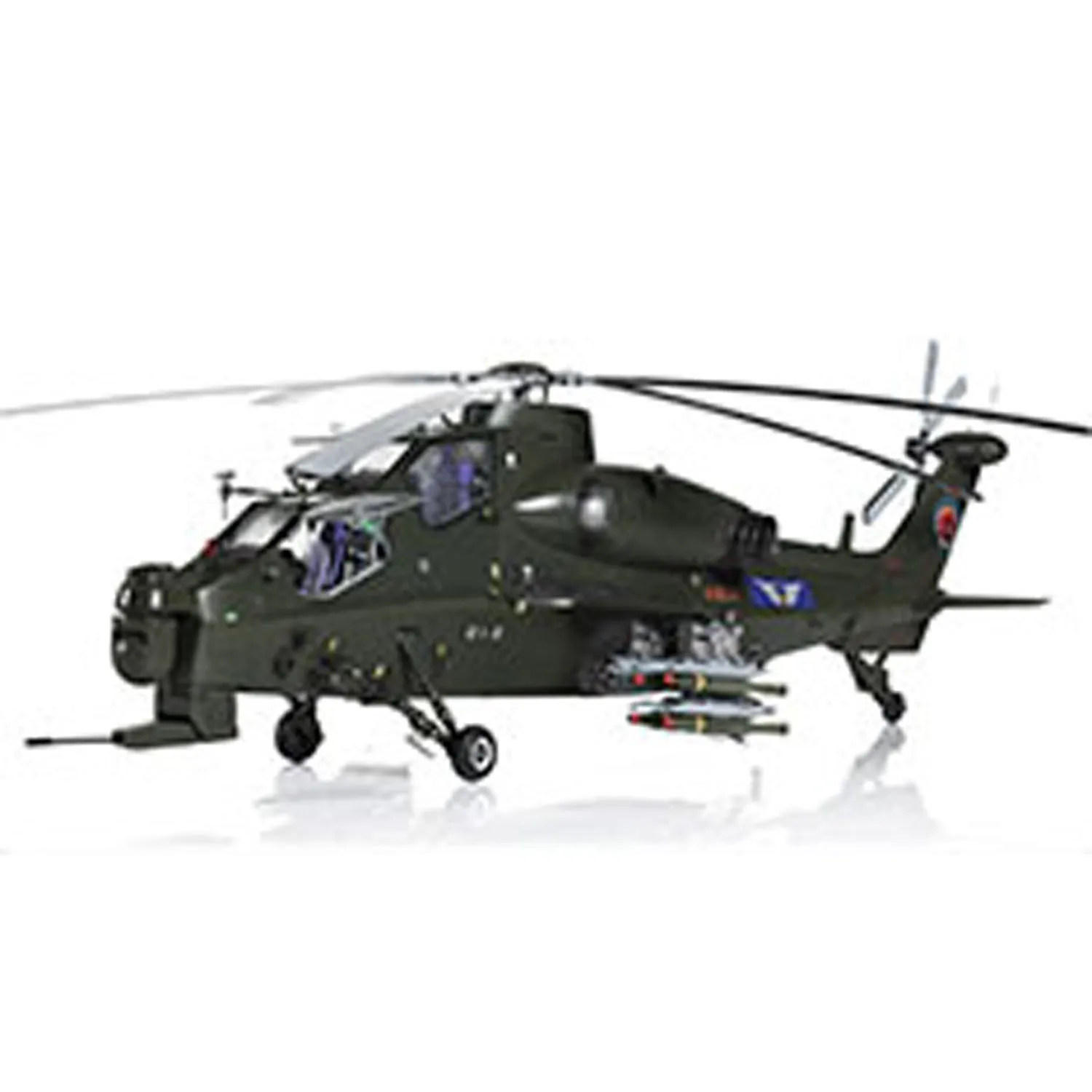 Trumpeter 1/48 Chinese Z-10 Helicopter Plastic Static Display Warplane Model Unassembled Kit Toy TH23363