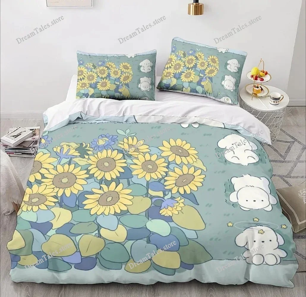 

Microfibre Bedding Sets, 3DCartoonAnimal Motif, Children's Bed Linen with Zip Room Decor Duvet Cover for Teenagers Adult963