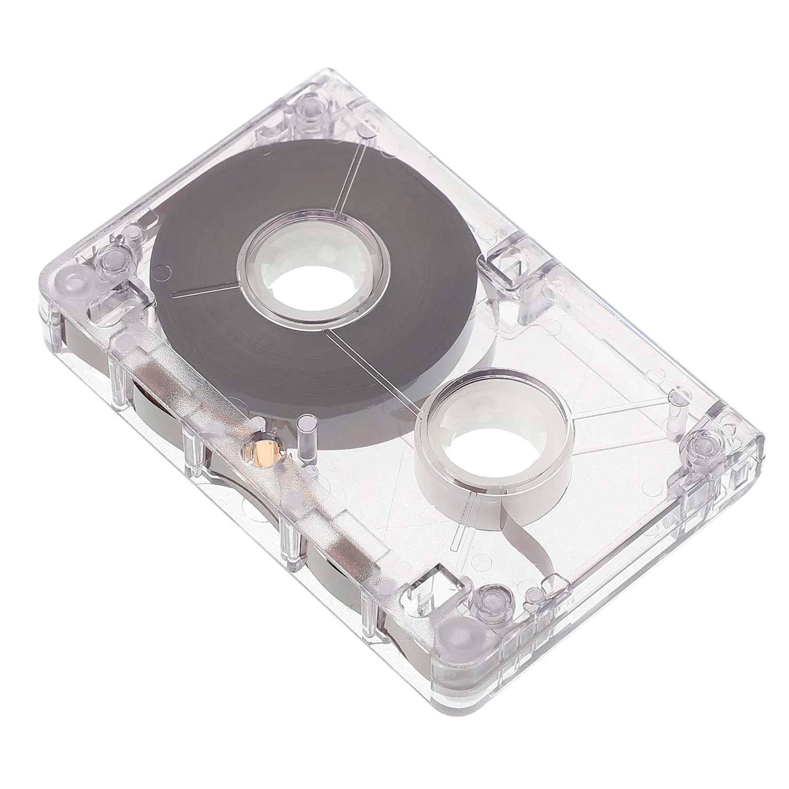

Blank Cassette Tape Empty Diy Audio Cassette Sturdy Safe Material Clear Recording Transparent Case Protection Creativity