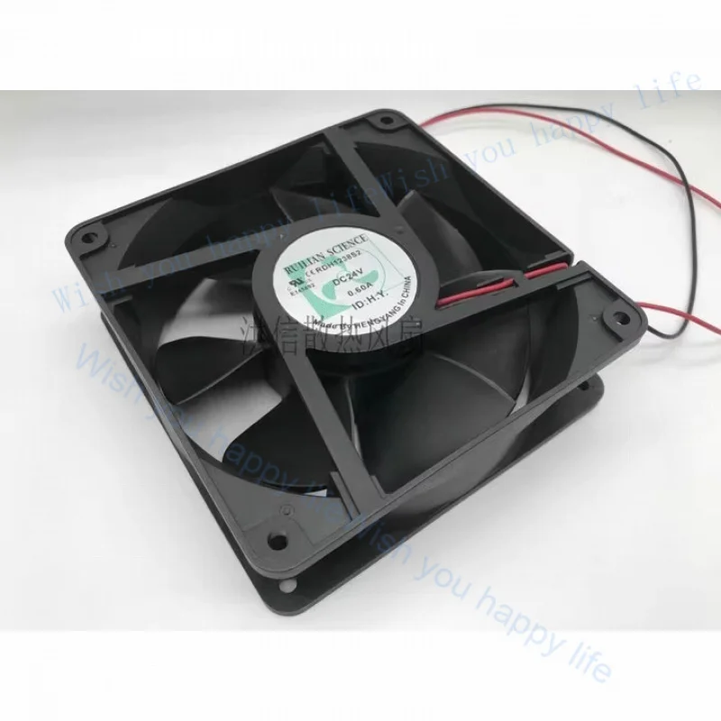 

Вентилятор охлаждения инвертора V+ 1 шт. для RUILIAN 12038 RDH1238S2 DC24V 0.60A 120*38 мм