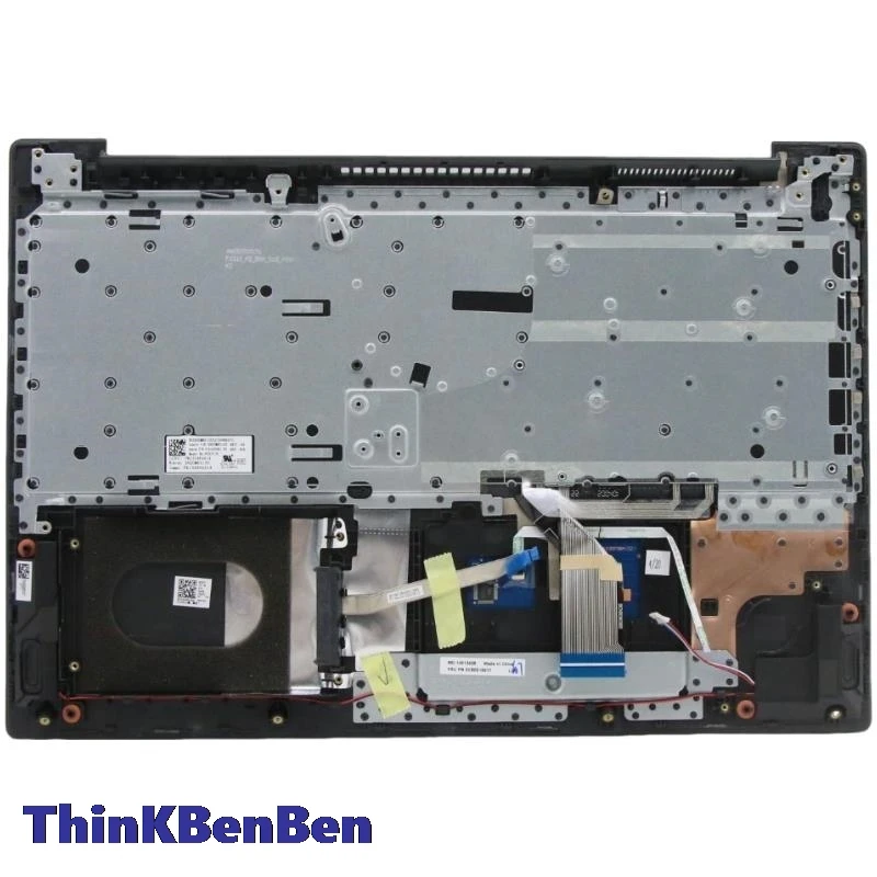 Imagem -06 - Italian Keyboard Upper Case Capa Palmrest Shell para Lenovo Ideapad L340 15 15iwl 15api 5cb0s16610 it