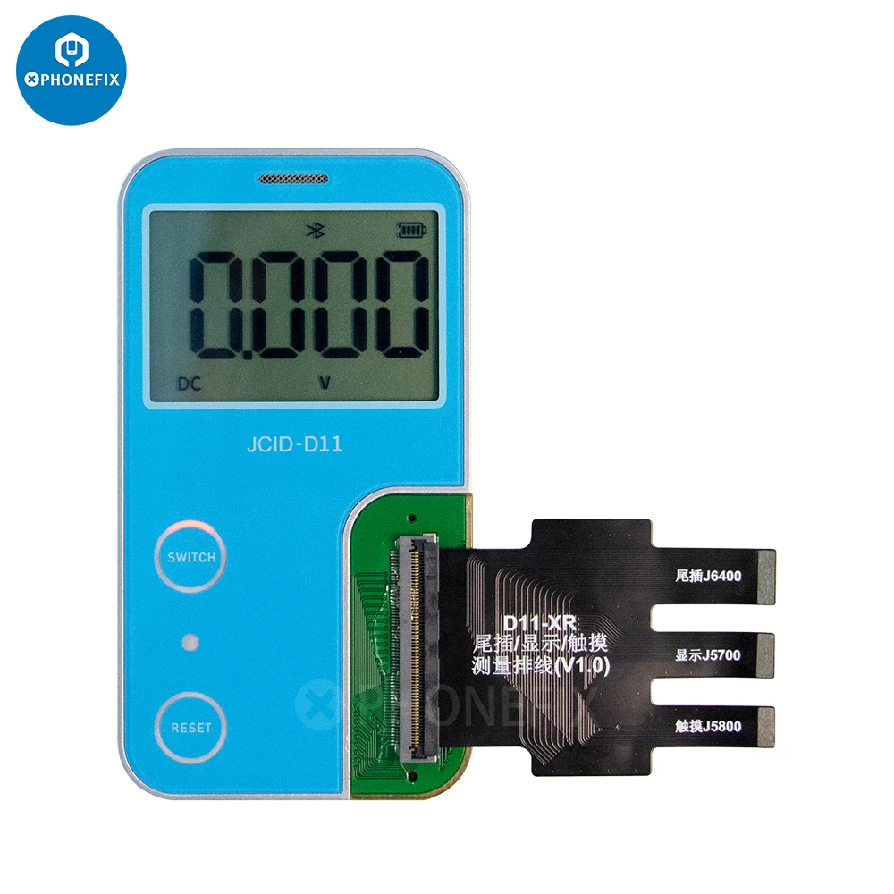 JCID D11 Intelligent Digital Detector for PCB Board Data Measuring Short Circuit Repair with JC Online Maintenance Diagram