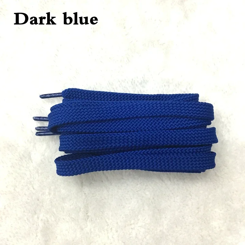 1Pair Classic Double Flat Shoelaces Solid Color Hollow Braided Sneakers Shoe laces for Men Women Shoelace Shoes Accesories image 3