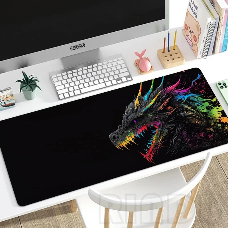 Design Mouse Pad Dragon Gaming Mousepad Large Keyboard Mats Gamer Mat Company Desk Pads for Gift Mousepads Resistant To Dirt