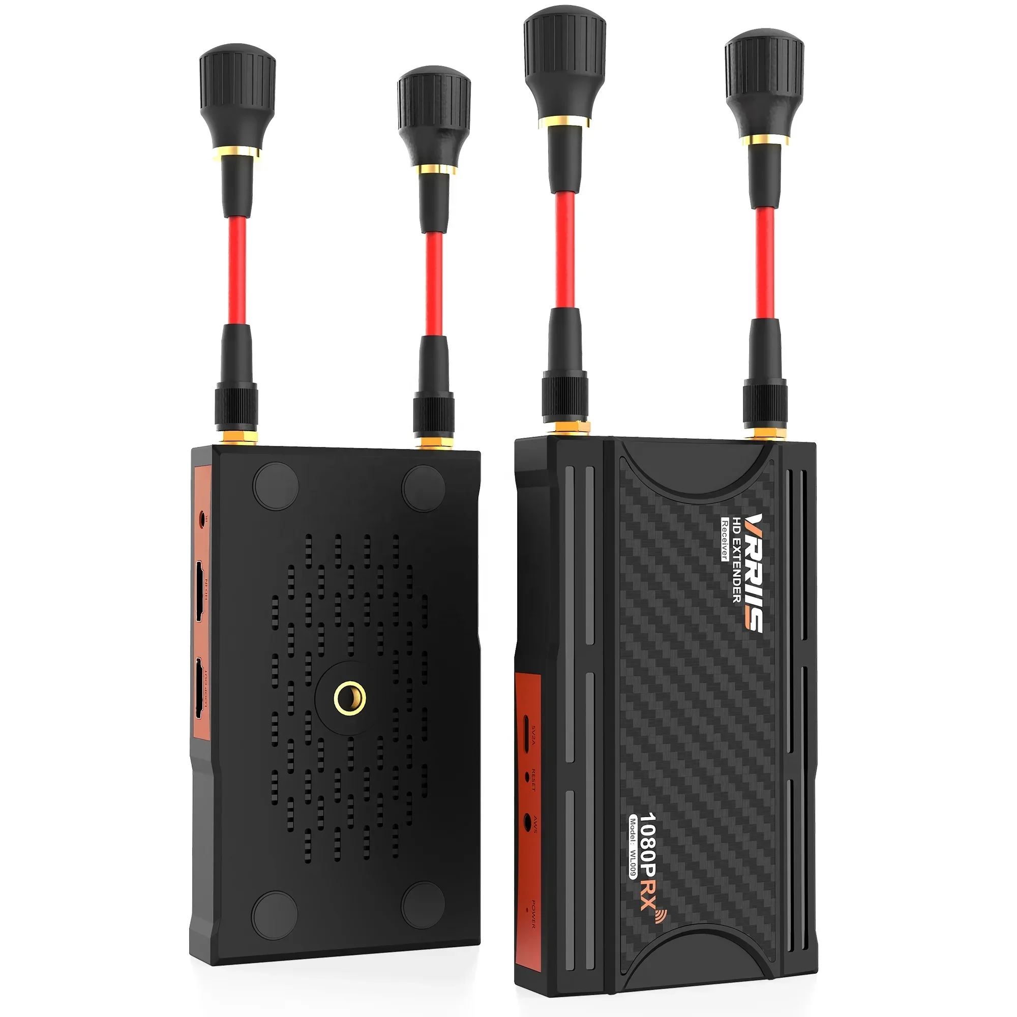 Professional Audio Video hd 1080P wireless receiver 300m One-to-many Wireless Video Receiver 1080P output only receiver