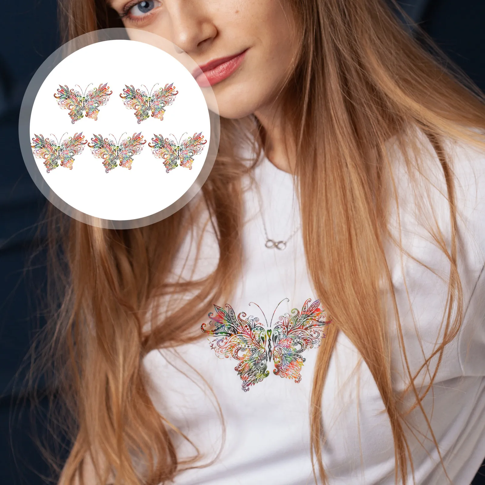 5 Sheets Clothing Heat Transfer Film Printing Membrane for T-shirts Stickers Decals - view 6