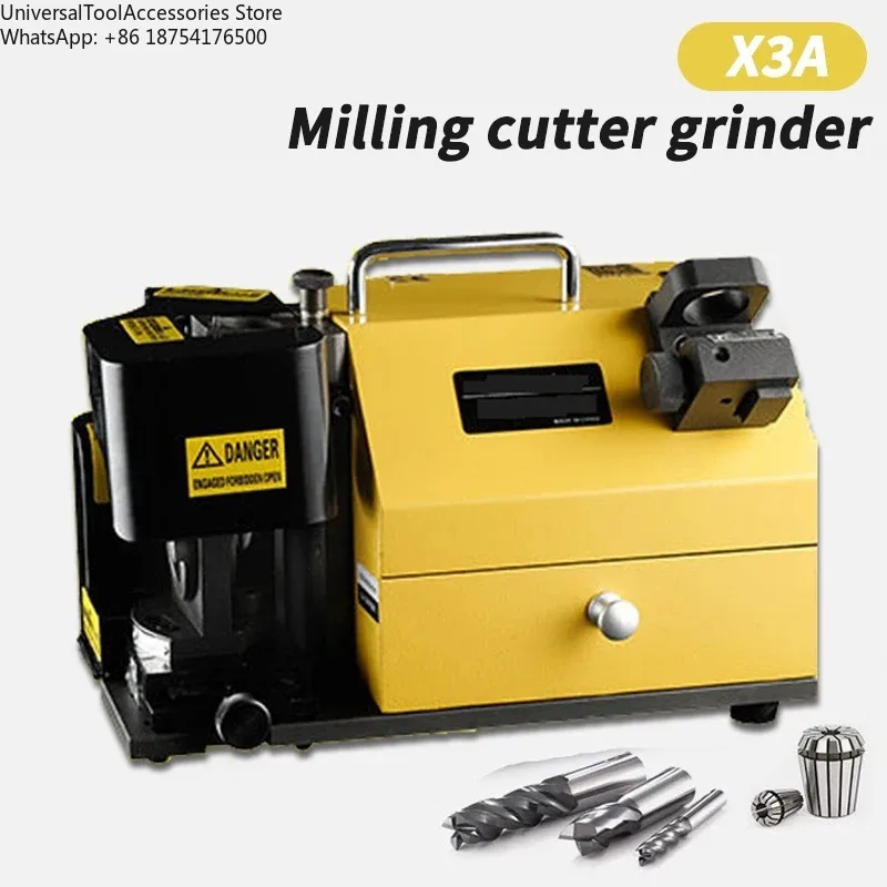 X3A Drill Sharpener Electric Grinding Sharpening Machine Steel Milling Cutter Angle Grinder Bit Sharpening Tool 4-20MM