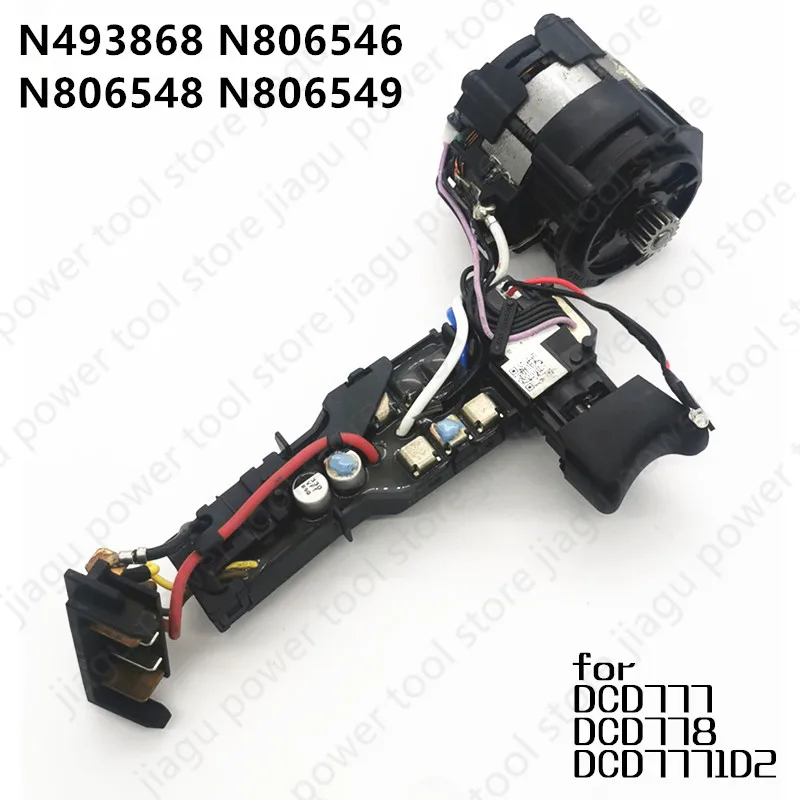 

Выключатель двигателя постоянного тока 18В/20В, 18 зубьев, замена для Dewalt DCD777 DCD778 DCD7771D2 N806546 N493868