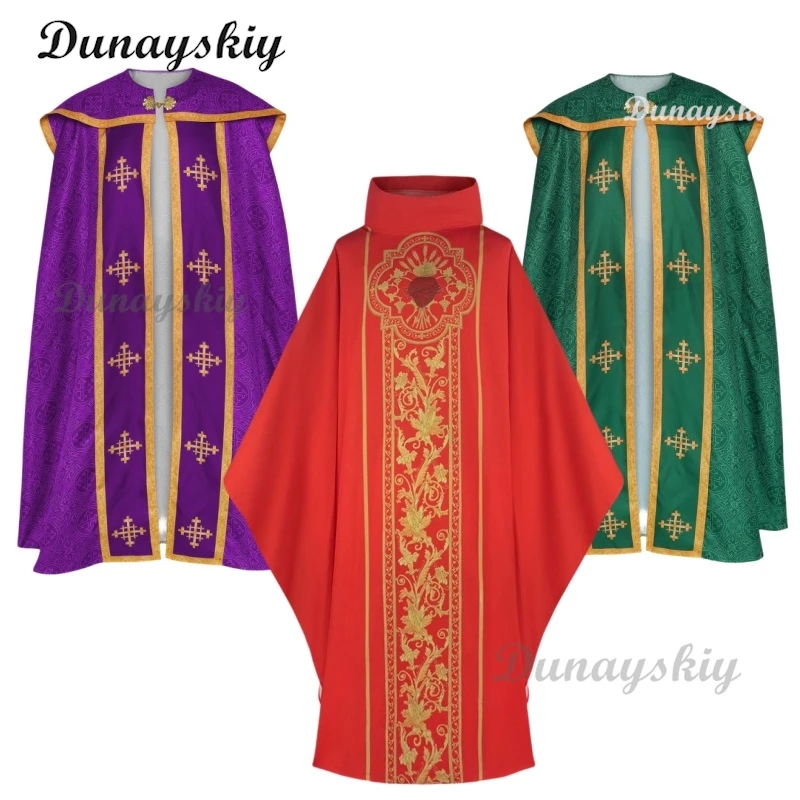 

Muslim Prayer Robe Gown Cosplay Costume Retro Medieval Cloak Cape Jubba Thobe for Halloween Party