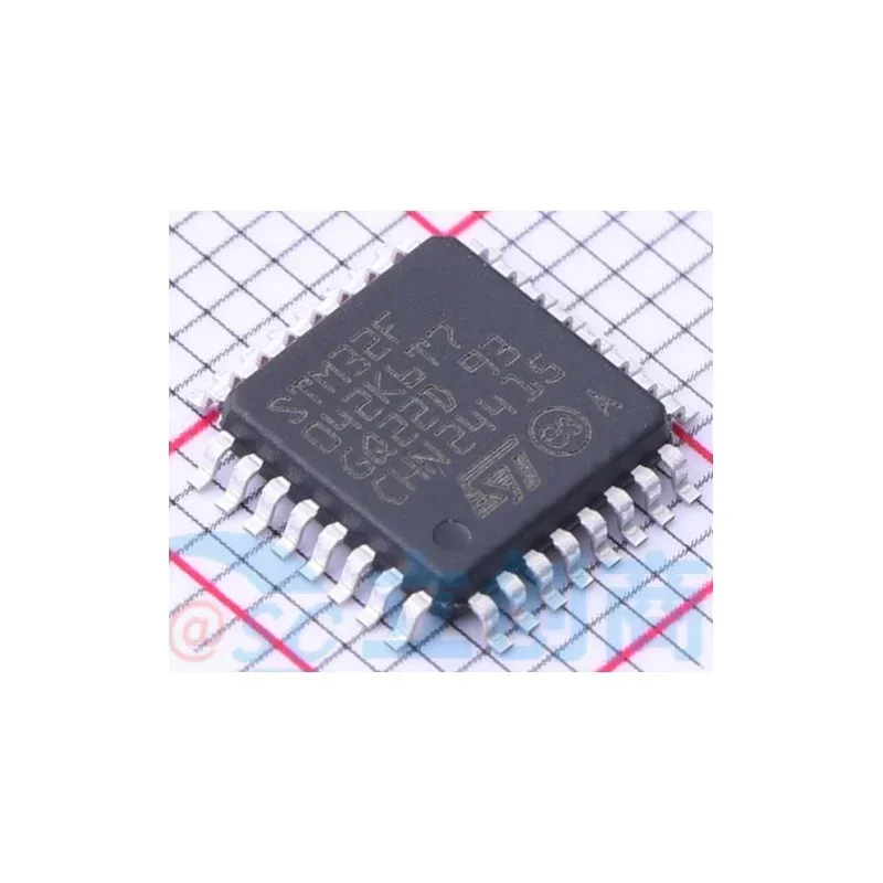 1 piezas STM32F042K6T7 QFP32, nuevo, Original, en Stock