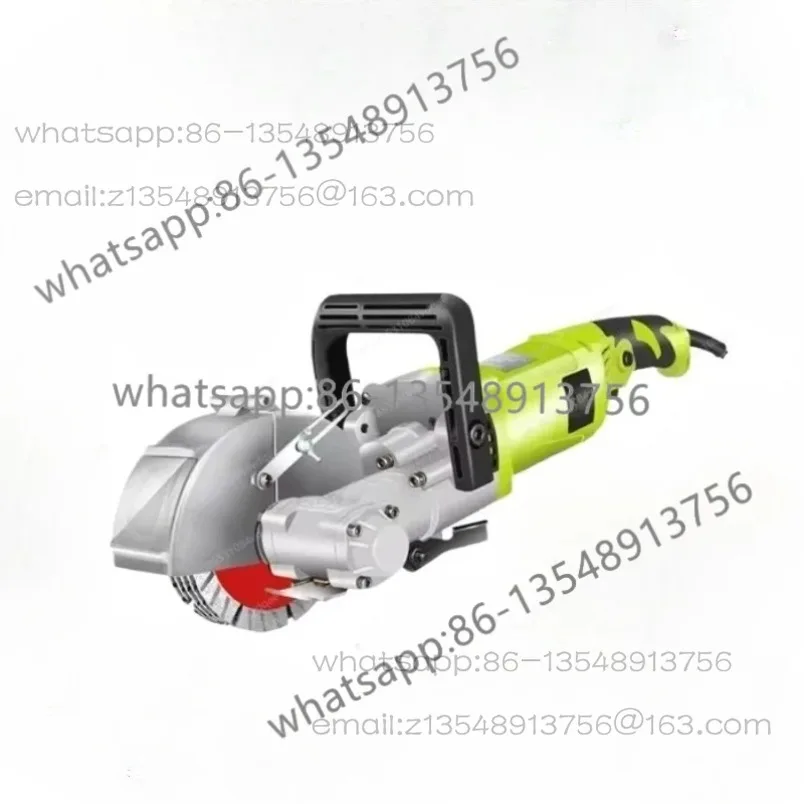 Slotting machine One-time forming and cutting machine High power dust-free hydropower project Installation of wire slotter