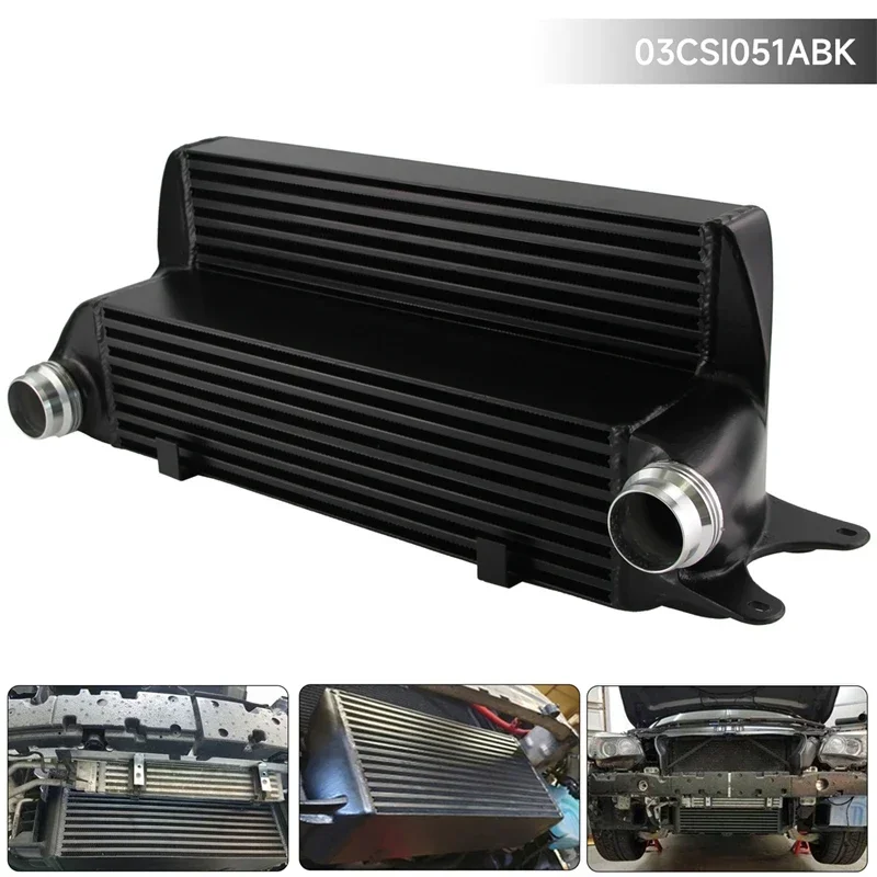 ضبط المبرد لسيارات BMW 04-10 E60 E61 E63 E64 525d 530d 535d 635d أسود/فضي