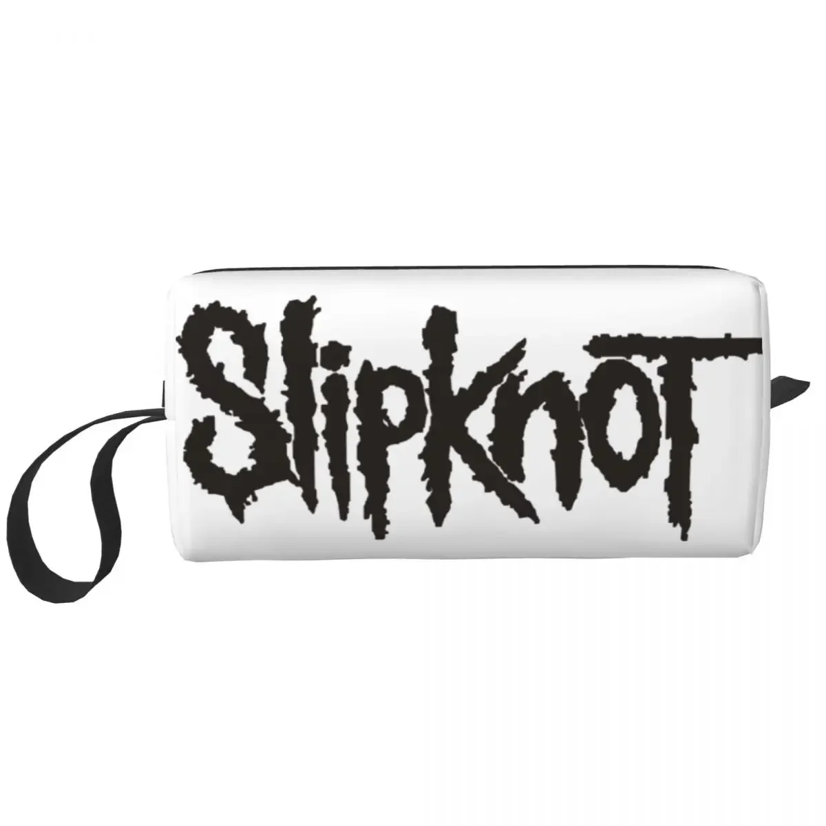 Travel Rock Music Slipknots Toiletry Bag Kawaii Heavy Metal Cosmetic Makeup Organizer for Women Beauty Storage Dopp Kit Box