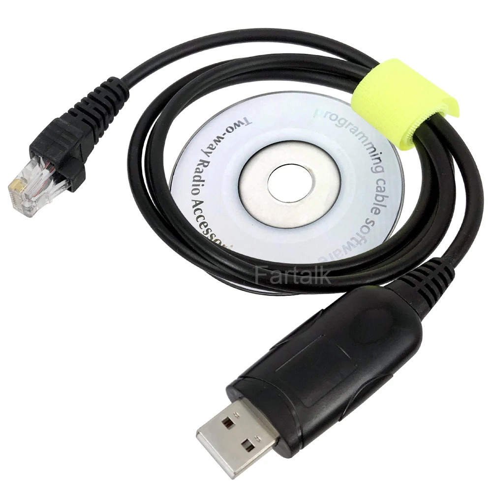 USB Programming Cable for Motorola GM300 GM3188 GM3688 CDM750 GM328 GM338 GM339 GM398 GM399 GM360 GM380 GM640 GM660 Car Radio