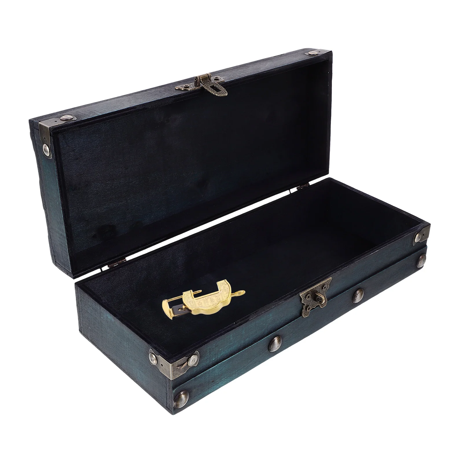 

Vintage Wooden Jewelry Storage Box Multi-Functional Trinket Organizer Case for Sundries Earring Ring Bracelet Display Holder