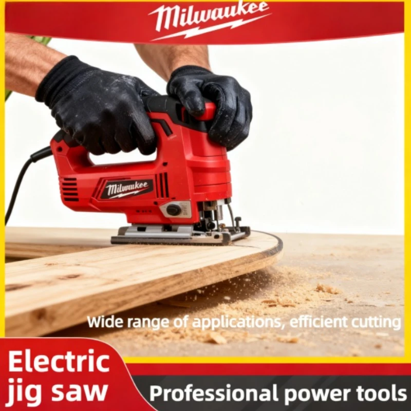 Milwaukee 3000RPM Brushless Curve Saw Cordless Electric Jig Saw Portable Multifunction Adjustable Woodworking Power Tool