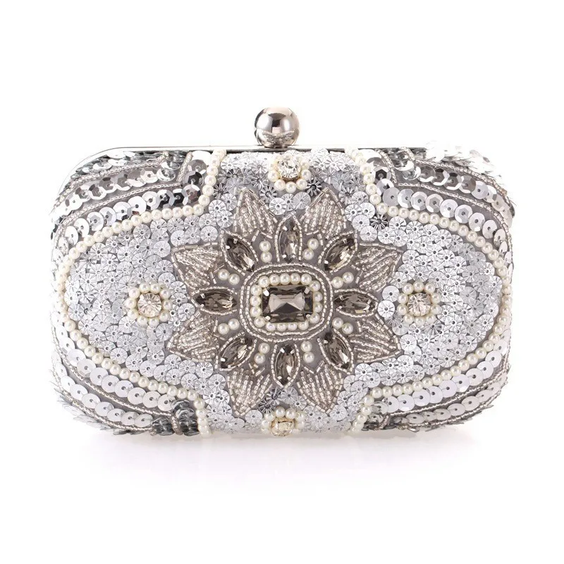

Exquisite Elaborate Sparkling Evening Clutch Glamorous Chic Dazzling Intricate Elegant Luxurious Ornate For Dinner Party Banquet