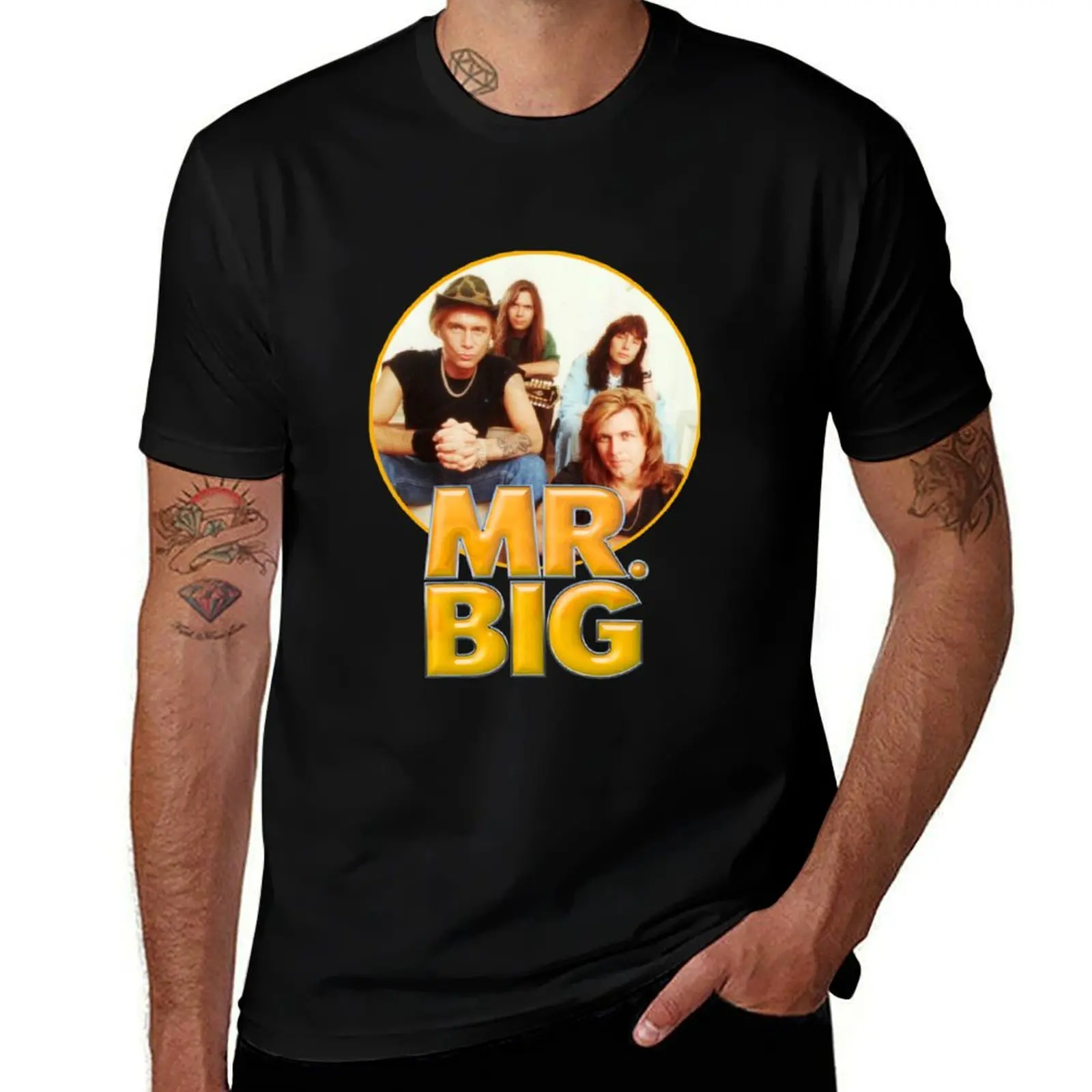 

Mr. Big Band Eric Martin Pat Torpey Billy Sheehan Paul Gilbert T-Shirt Anime t-shirt graphic t shirts mens t shirt