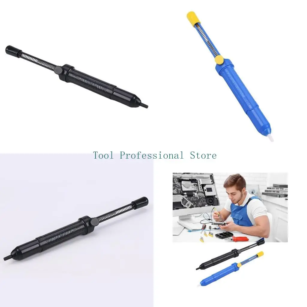 

57QF Welding Sucker High Temperatures Resistance Desoldering Pumps Desoldering Solder Suction Device Manual Solder Extractor