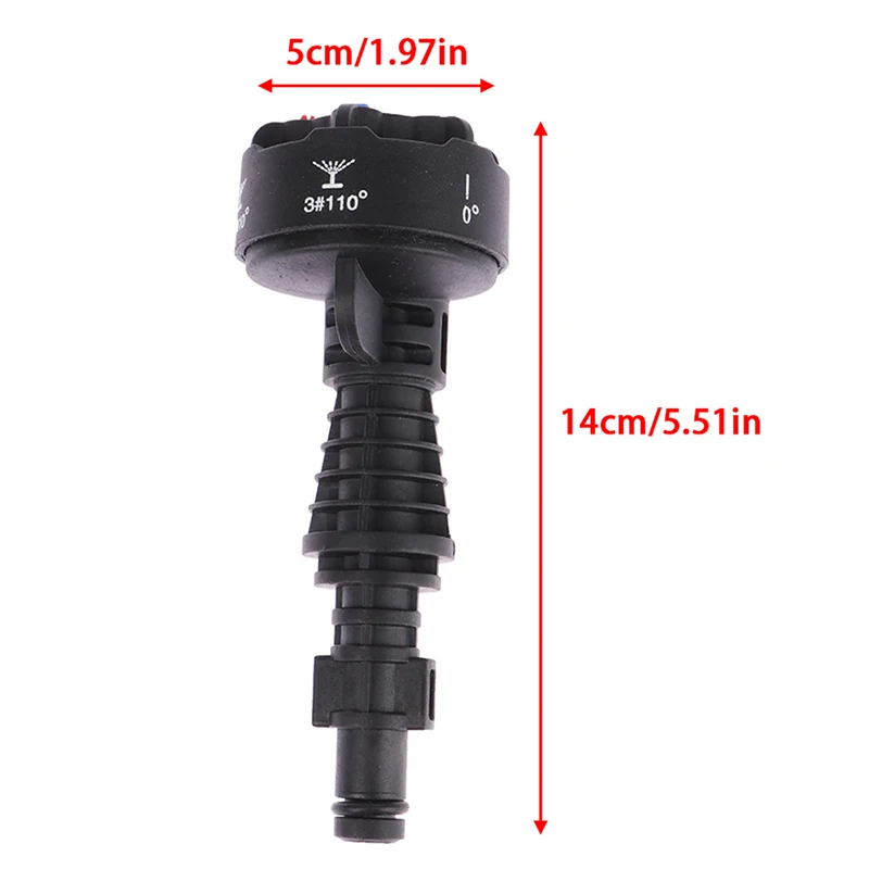 1Pc 6 in1 Car Multi-functional High Pressure Cleaner Nozzle For Washbowl High Pressure Water Car Washing Accessories