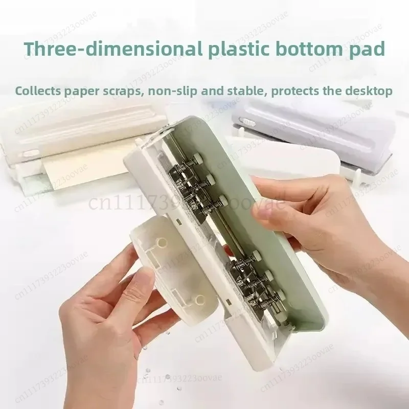 Df Adjustable Multi-Hole Puncher 6/9 Hole Paper Binding Machine M5 Office Tool Binder File Organizer Stationery Supplies