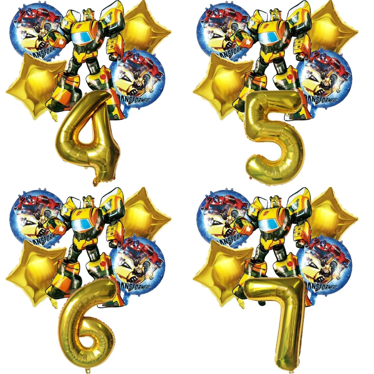6Pcs Transformers O…