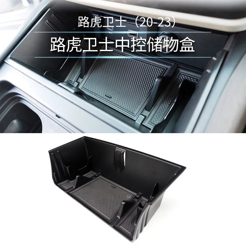 SAAR Compatible con Land Rover Defender 2020+ 110 Scompartimento Modificación de almacenamiento central Accesorios interiores 90 Central Cont