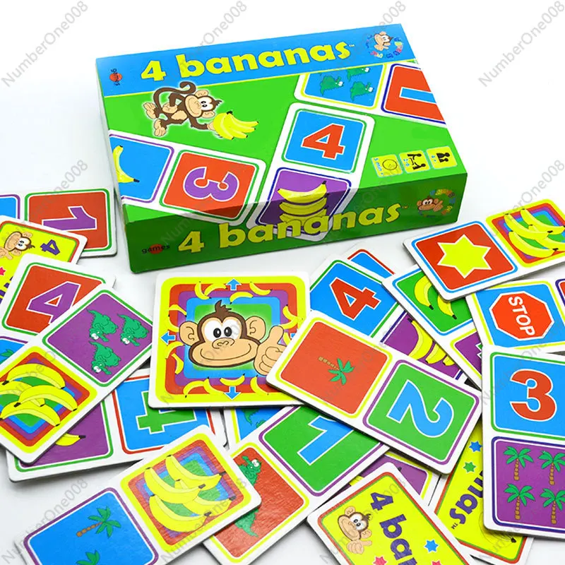 Bright of Sweden Banana Party 4 Bananas Children Math Thinking Logic Enlightenment Board Game