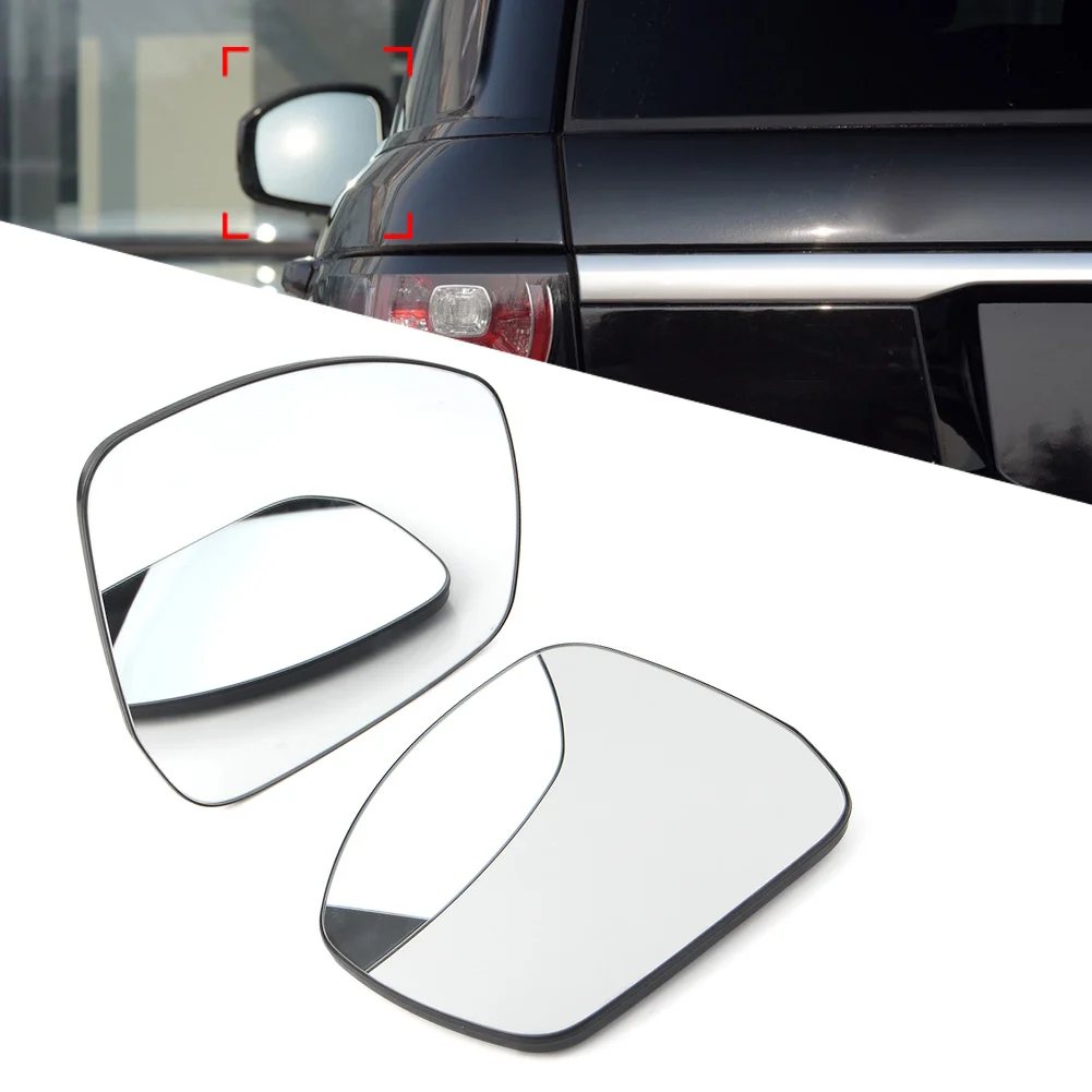 Car Heatable Rear View Mirror Glass Front Left/Right 1Pcs For Land Rover LR4 LR5 Range Rover Vogue Sport Auto Replacement Parts