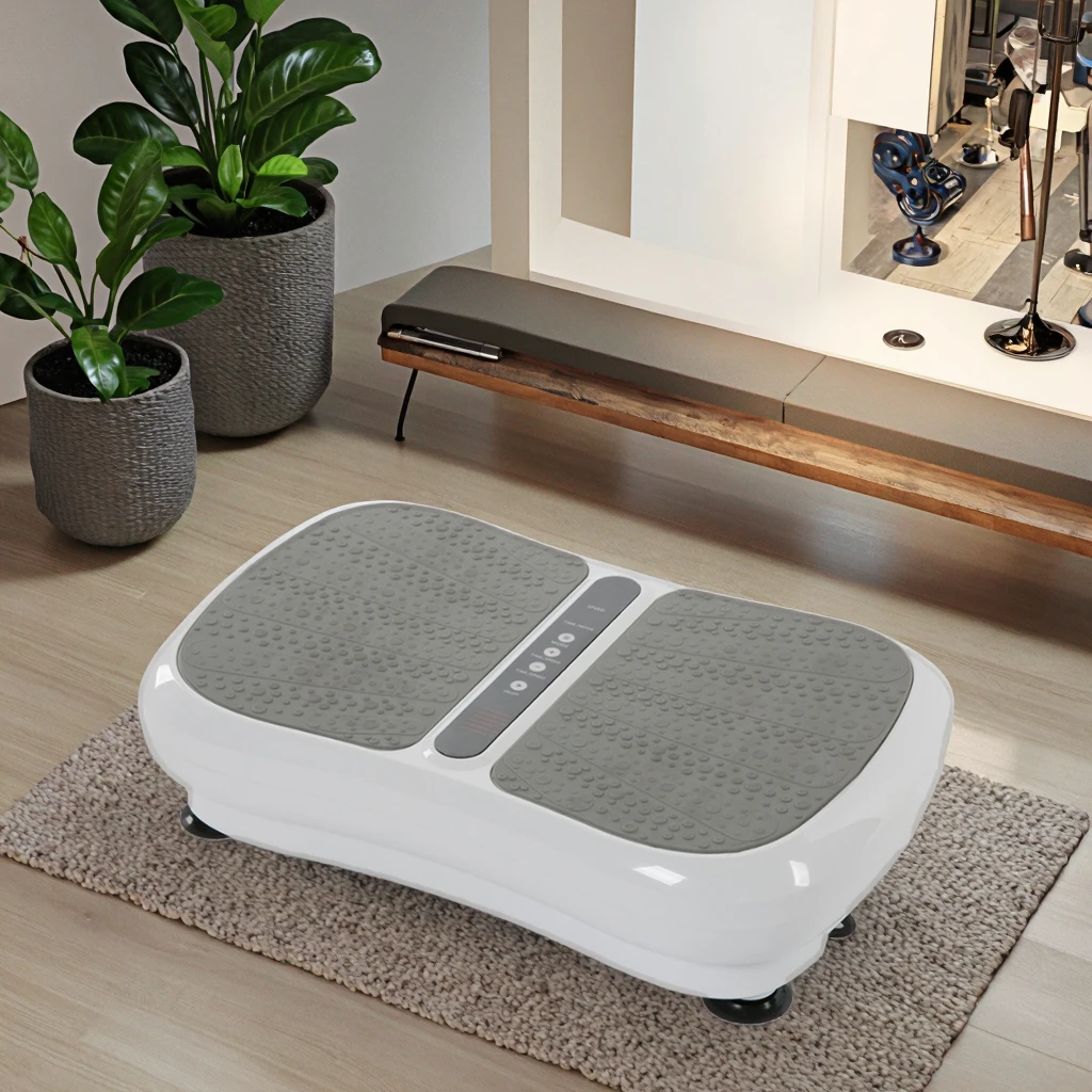 

Home Use Crazy Fit Massage Vibration Plate Machine Whole Body ABS Fitness Body Slimmer