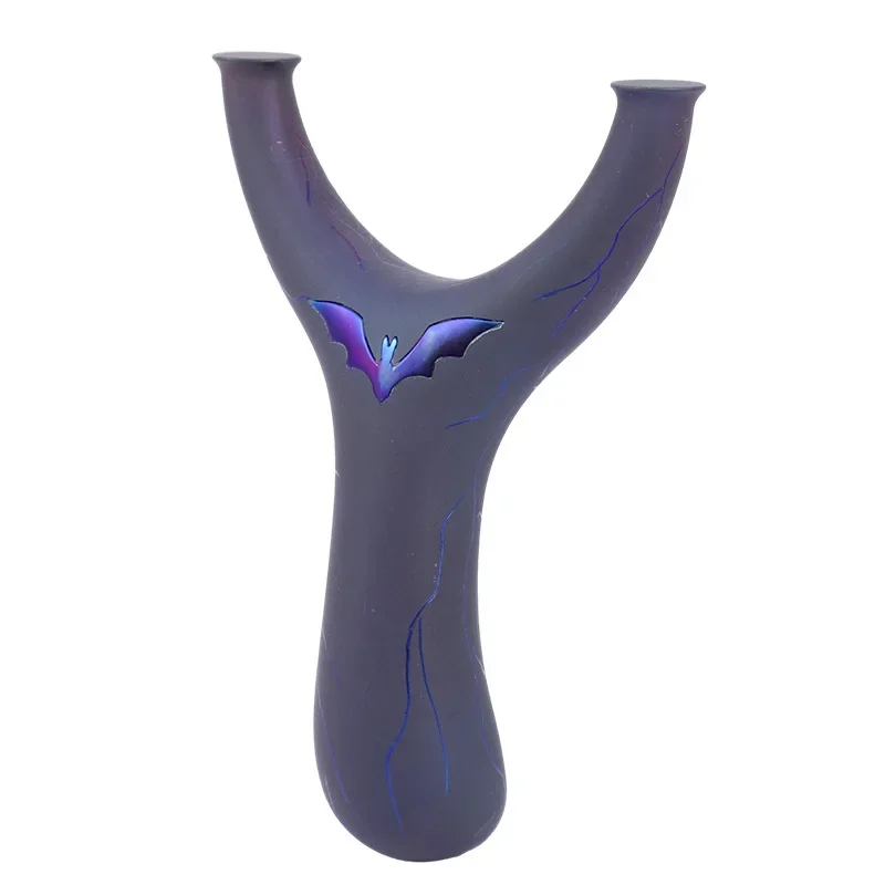 

New Type Of Tie Free Titanium Alloy Slingshot For Competitive Hunting Outdoor Shooting Slingshot And Catapult