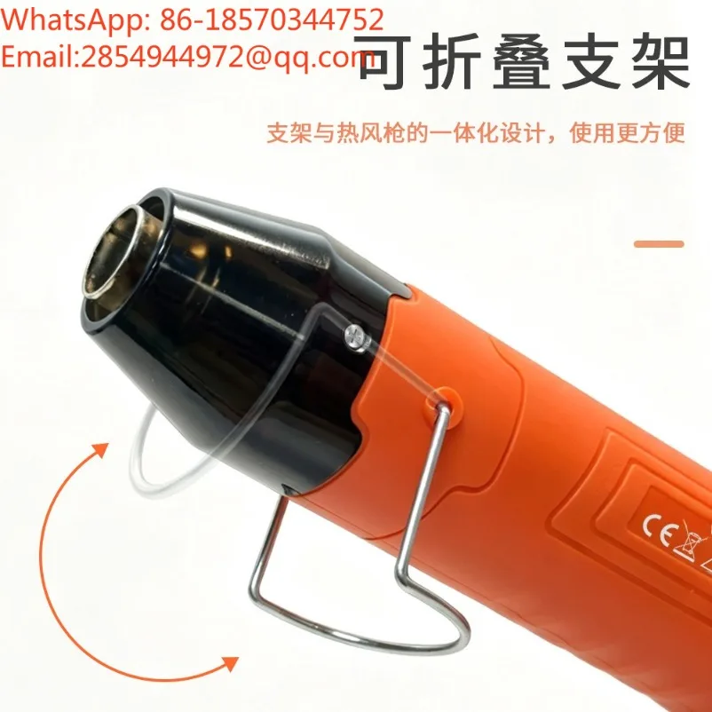 Portable Hot Air Plastic Welding Gun Household Plastic Welder Heat Gun for PP PVC Material Car Bumper Repair Welding Tool