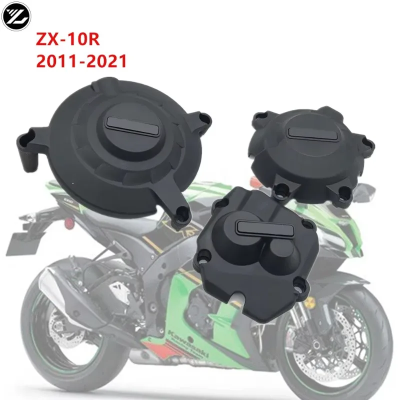 ZX10R Motorcycles Engine cover Protection For Kawasaki ZX10R ZX 10R ZX-10R 2011-2016 2017 2018 2019 Engine Covers Protector