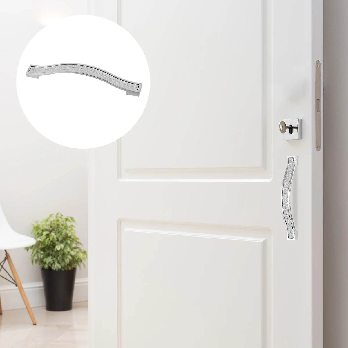 

10 Pcs Drawer Handle Pulls Knobs Cabinet Brushed Dresser Minimalist Brass
