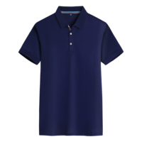 New Men's T-shirt Classic Short sleeved Polo Shirt Summer Top Casual T-shirt Button Lapel Super Large S-3XL Casual Polo Shirt