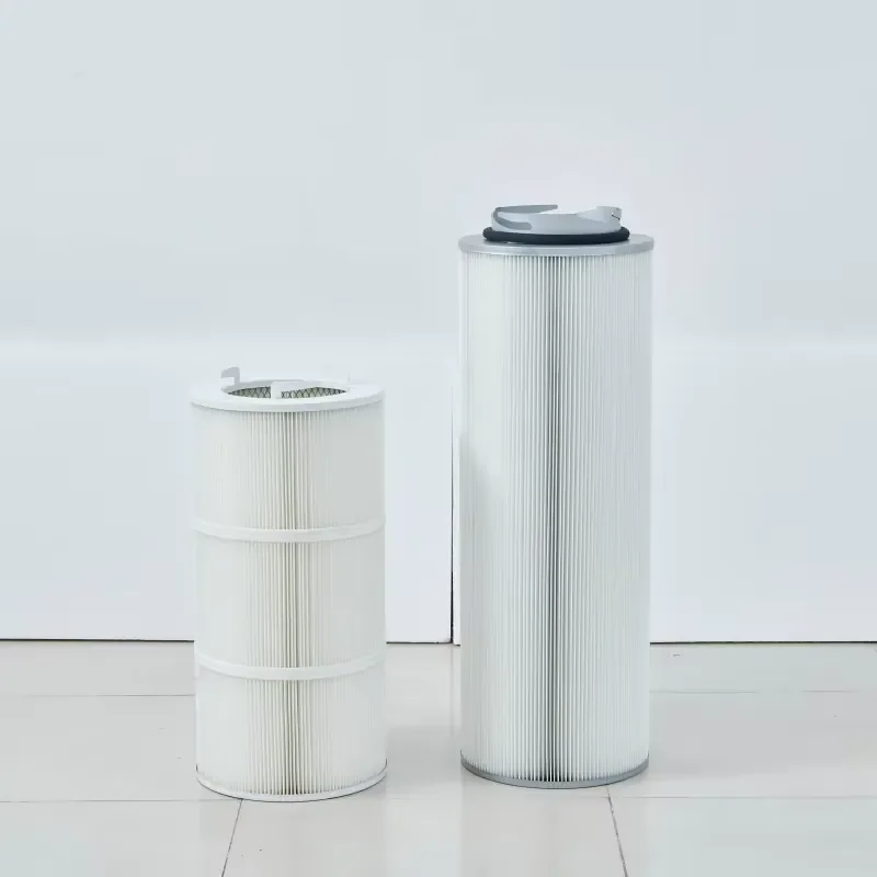 New High Efficiency Long Service Life Quick Install Custom Size Dust Collector Filter Cartridge for Air Purification